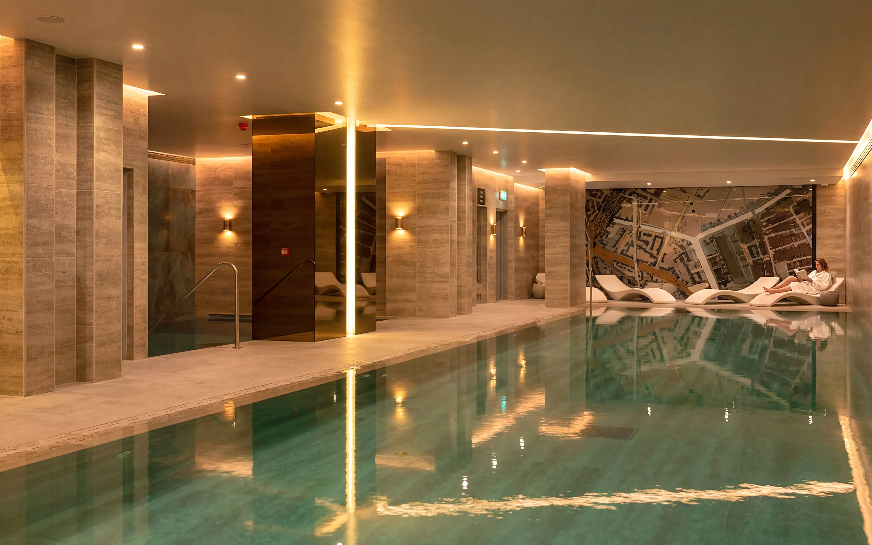 Pool and Spa area